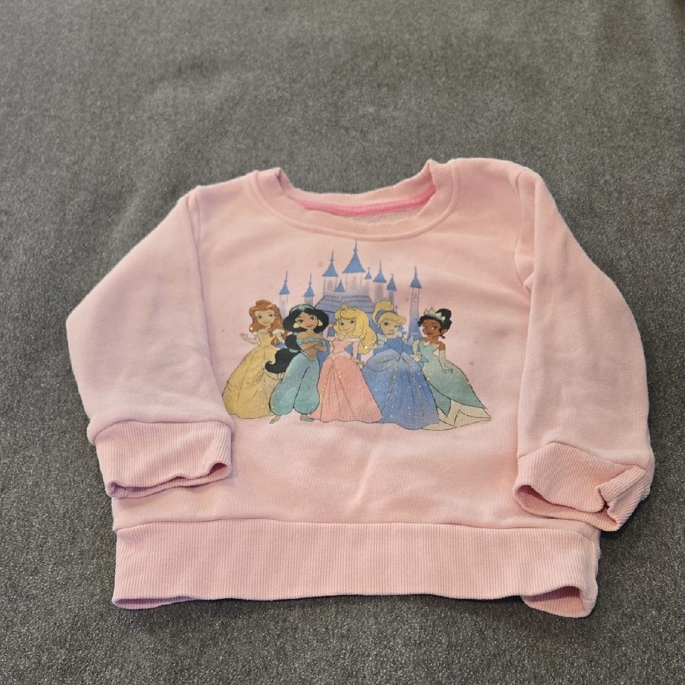 Disney Princess Pink Sweatshirt